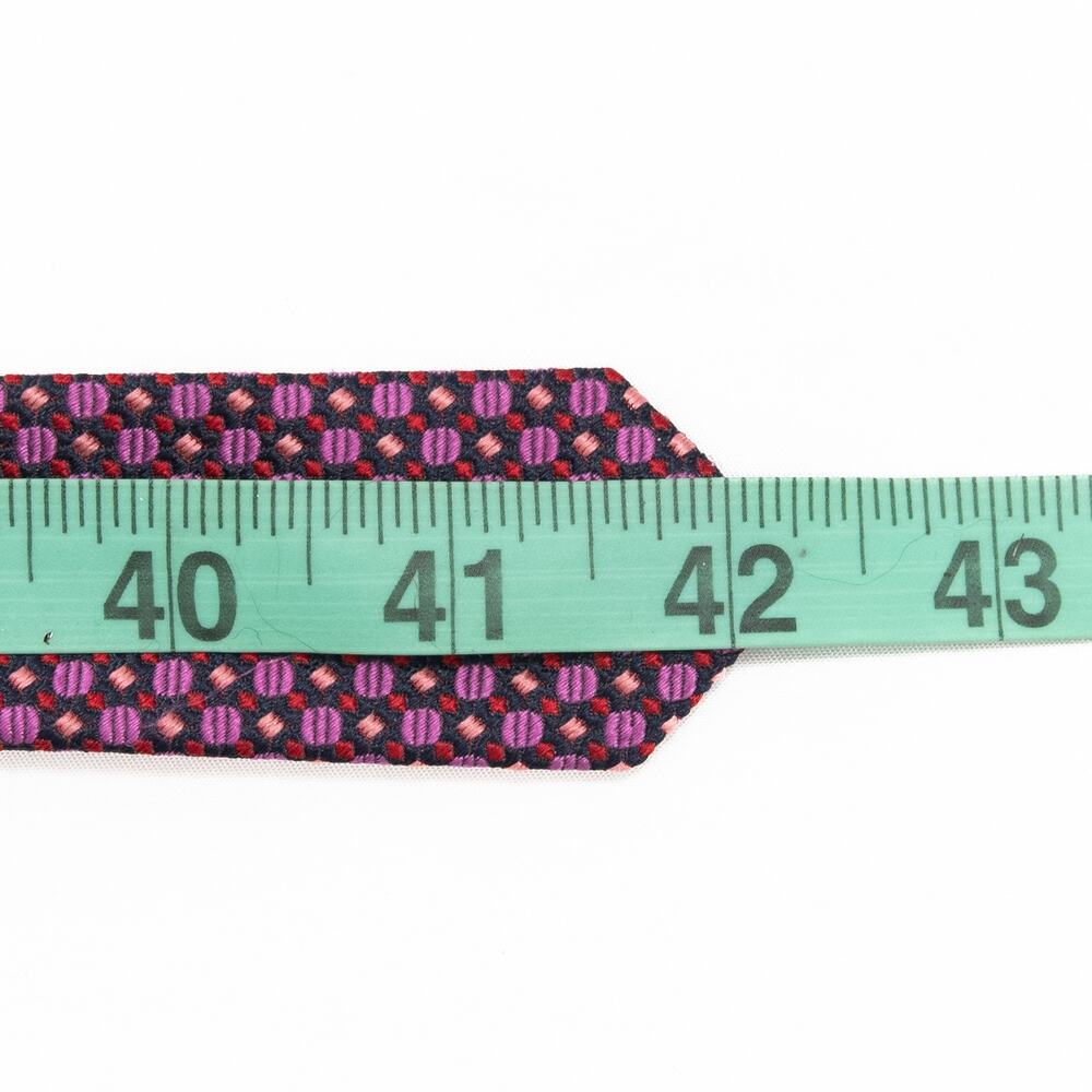 J.Crew Pink Silk D Ring Belt Size S/M - Picture 6 of 8